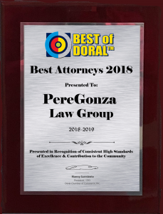 Best of Doral™ introduces Best of Doral Plaques!